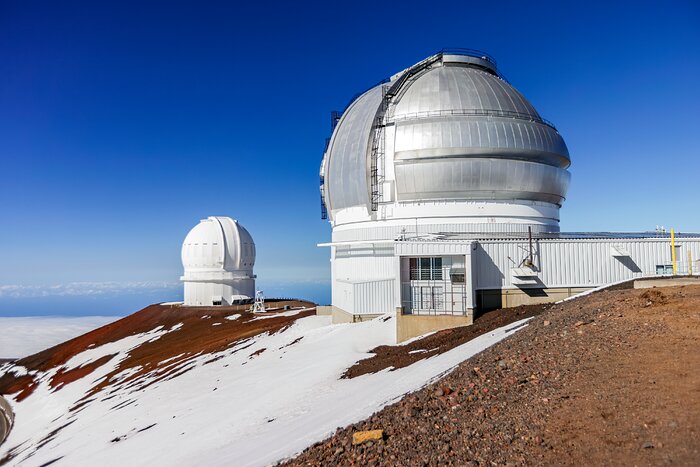 Gemini North in Snow