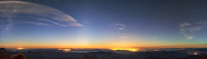 Distant City Lights From CTIO