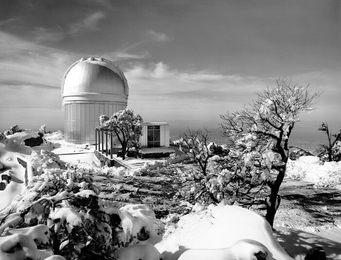 A Snowy Day on Kitt Peak