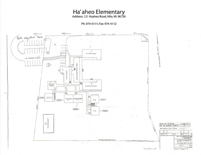 Ha‘aheo Elementary Map