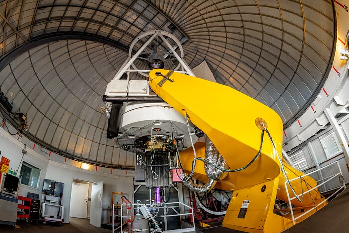 Hiltner 2.4-meter Telescope Interior