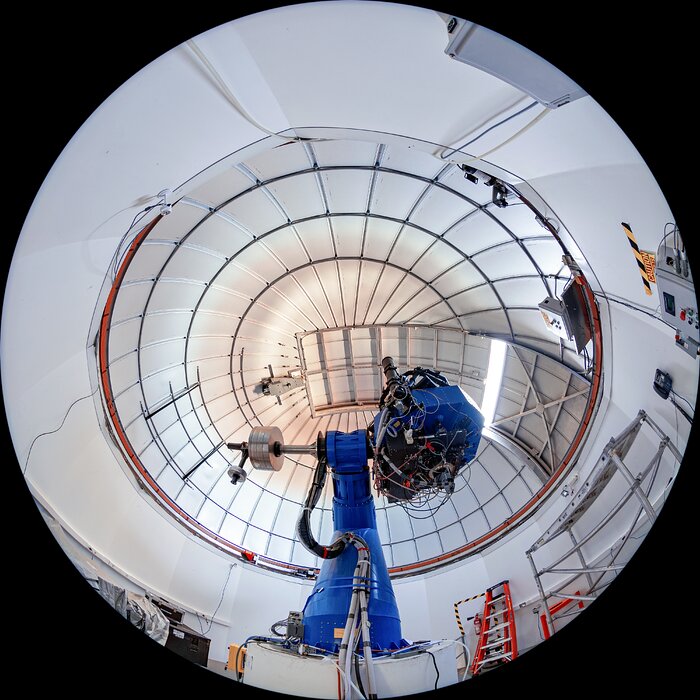 T80-South Telescope Interior