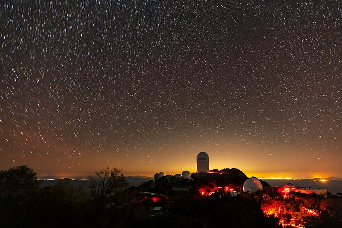 Light Pollution near Kitt Peak