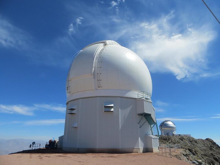 SOAR telescope building, viewed from the rear