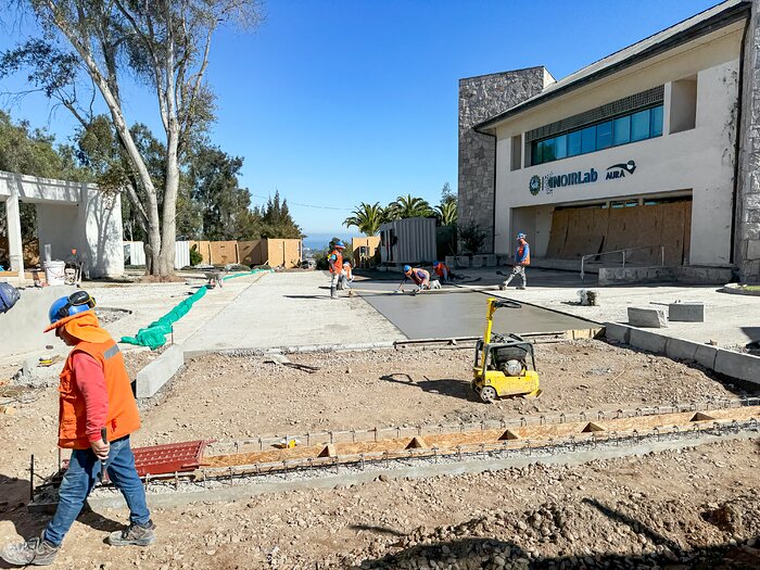 Construction at NOIRLab Headquarters in La Sarena