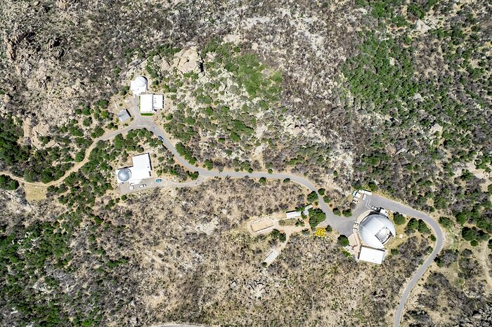 Aerial View of Kitt Peak