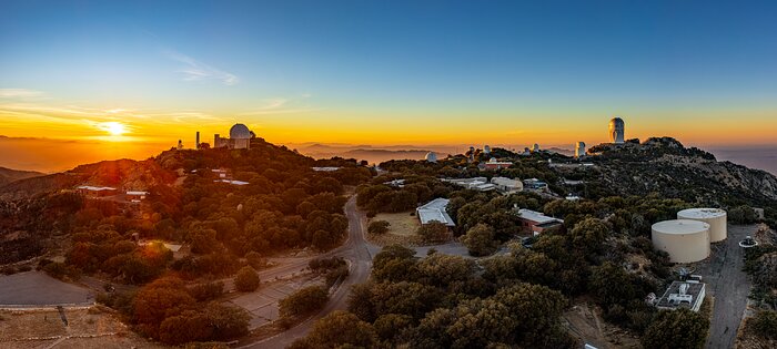 Kitt Peak National Observatory at Sunset