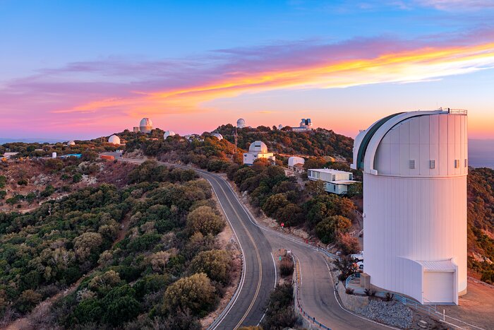 Kitt Peak National Observatory at Dusk