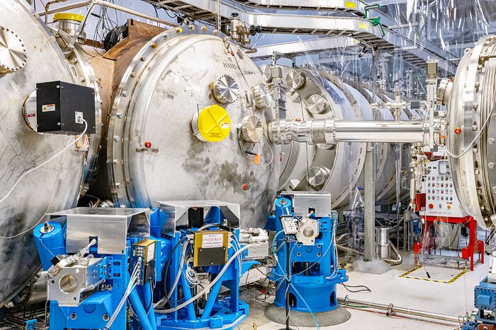 Interior of LIGO at Hanford, Washington