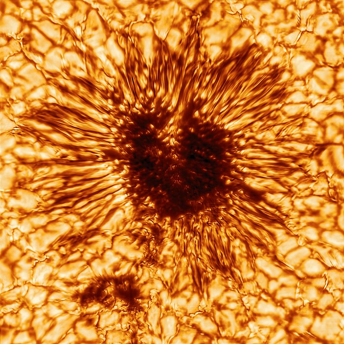 Inouye Solar Telescope Releases First Image of a Sunspot