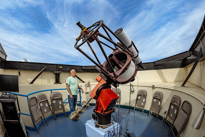 Kitt Peak Visitor Center Roll Off Roof Observatory 0.4-meter Telescope