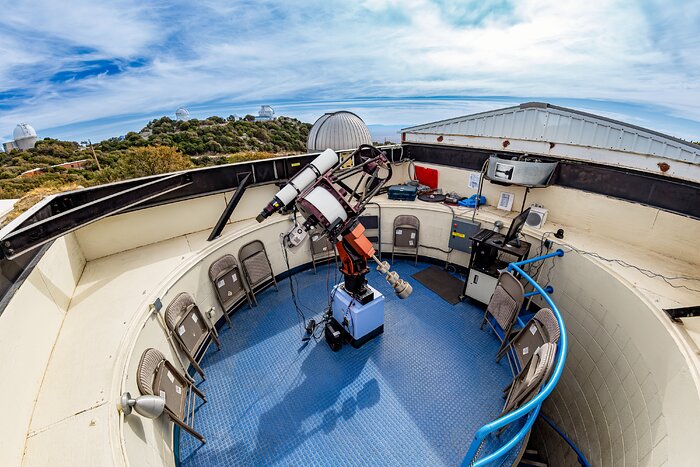 Kitt Peak Visitor Center Roll Off Roof Observatory 0.4-meter Telescope