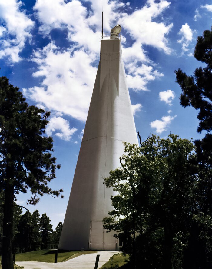 The McMath-Pierce Solar Telescope's Tower