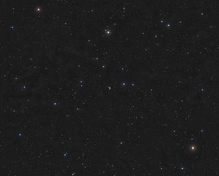 Wide-field image of Taffy Galaxies