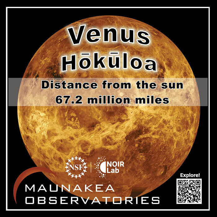 Calcomanía de la Caminata por el Sistema Solar - Venus