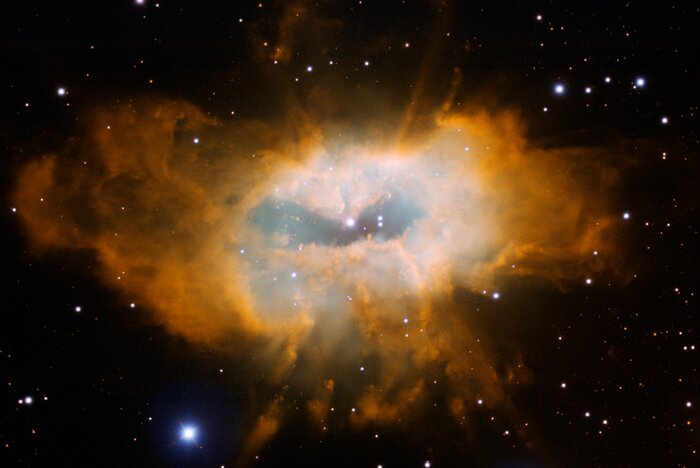 Complex Planetary Nebula Sh2-71