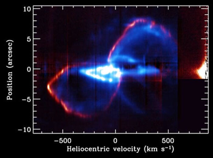 Long-slit composite spectrum from Gemini/PHOENIX