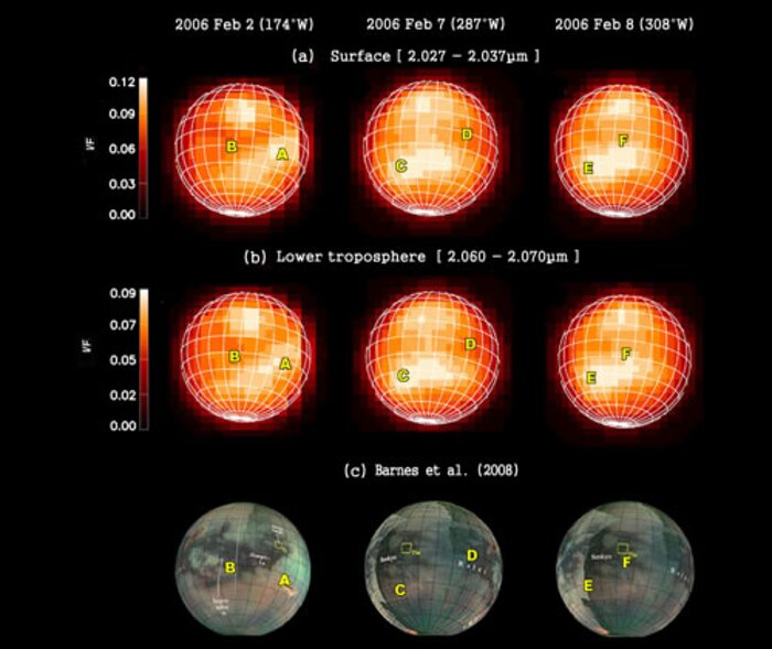 Infrared images of Titan