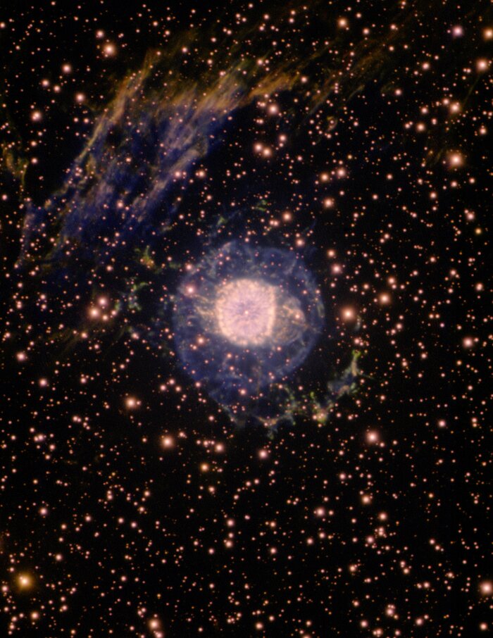 NGC 6751 Glowing Eye Nebula