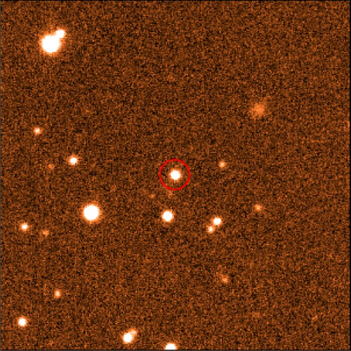 Original near-infrared image of UGPS J0722-05