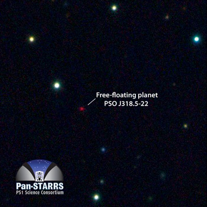 Pan-STARRS image of PSO J318.5-22
