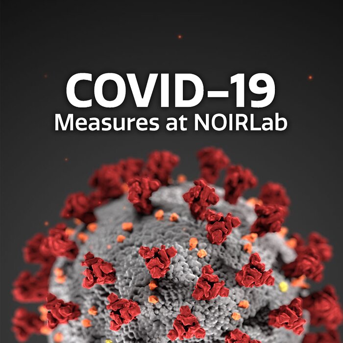 COVID-19 Measures at NOIRLab graphic
