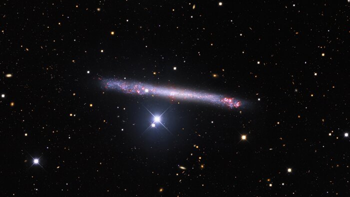 Portrait of a Needle Galaxy