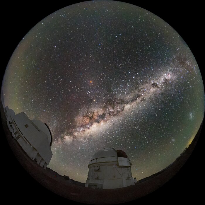 Eclipse total de Luna sobre Cerro Tololo