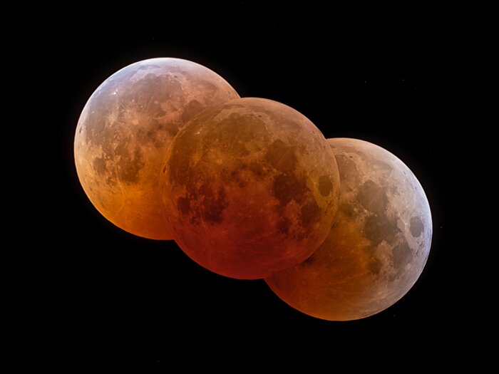 Lunar Eclipse from Start to Finish