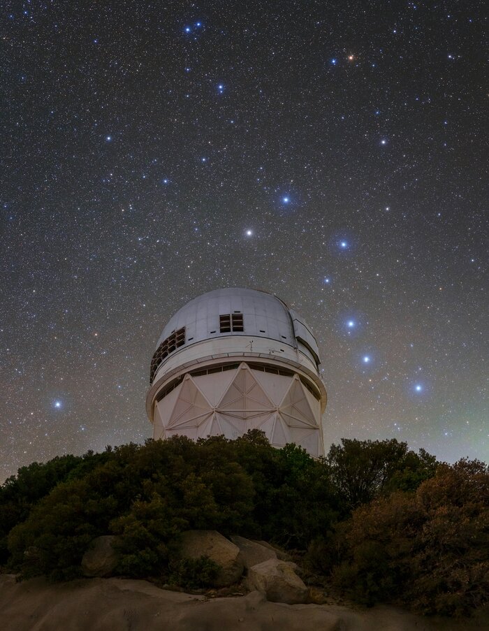 Puntos de referencia en el cielo del hemisferio norte