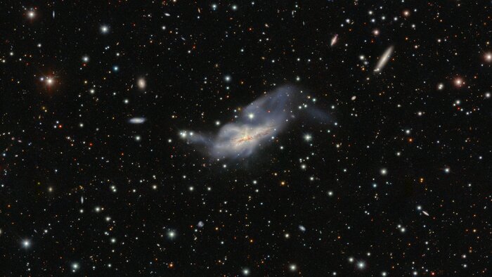 NGC 6240 taken by the Dark Energy Camera