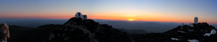 Sunset at Kitt Peak Panoramic Trim