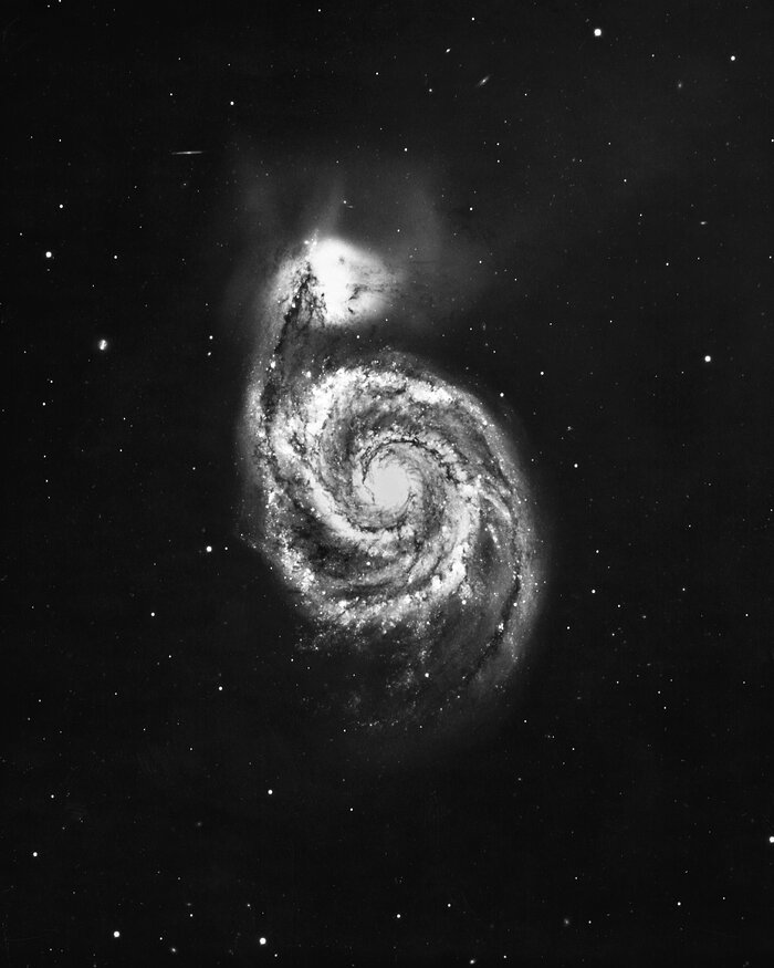 M51, the Whirlpool Nebula, NGC 5194/5195