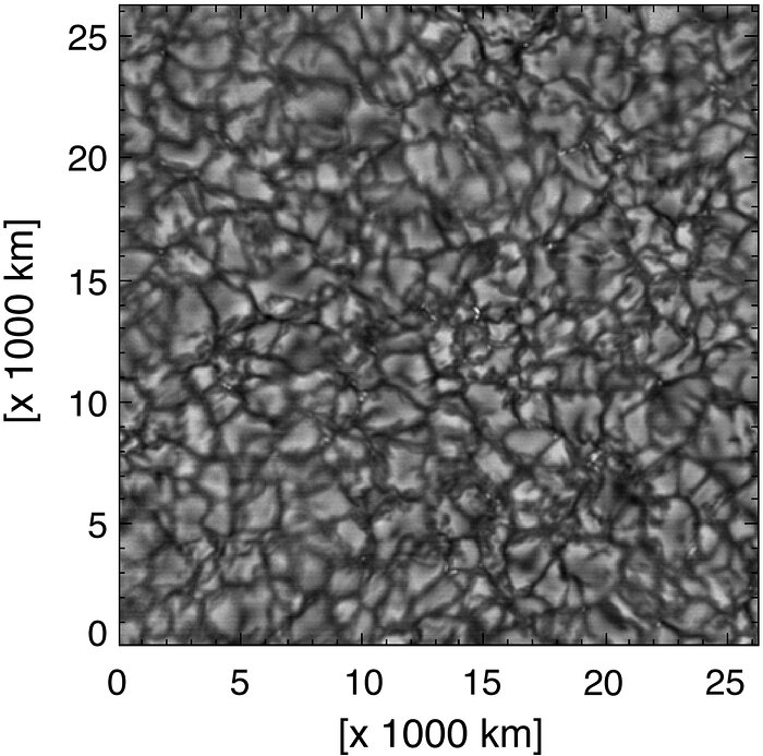 Solar granulation from the Vacuum Tower Telescope