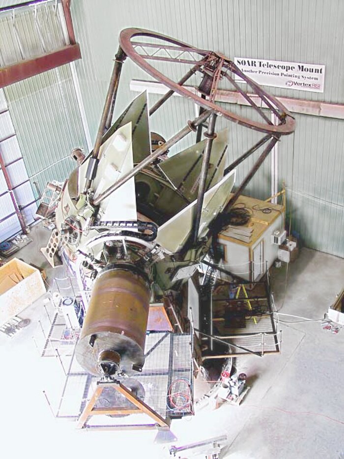 SOAR telescope mount acceptance