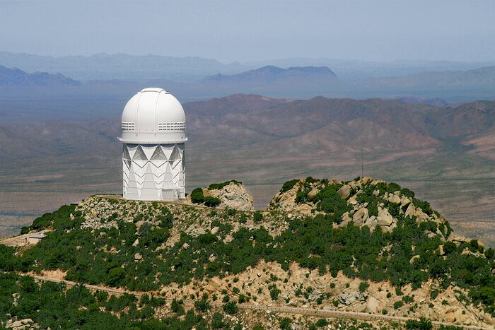 Aerial photography of Kitt Peak National Observatory, 13 June 2003