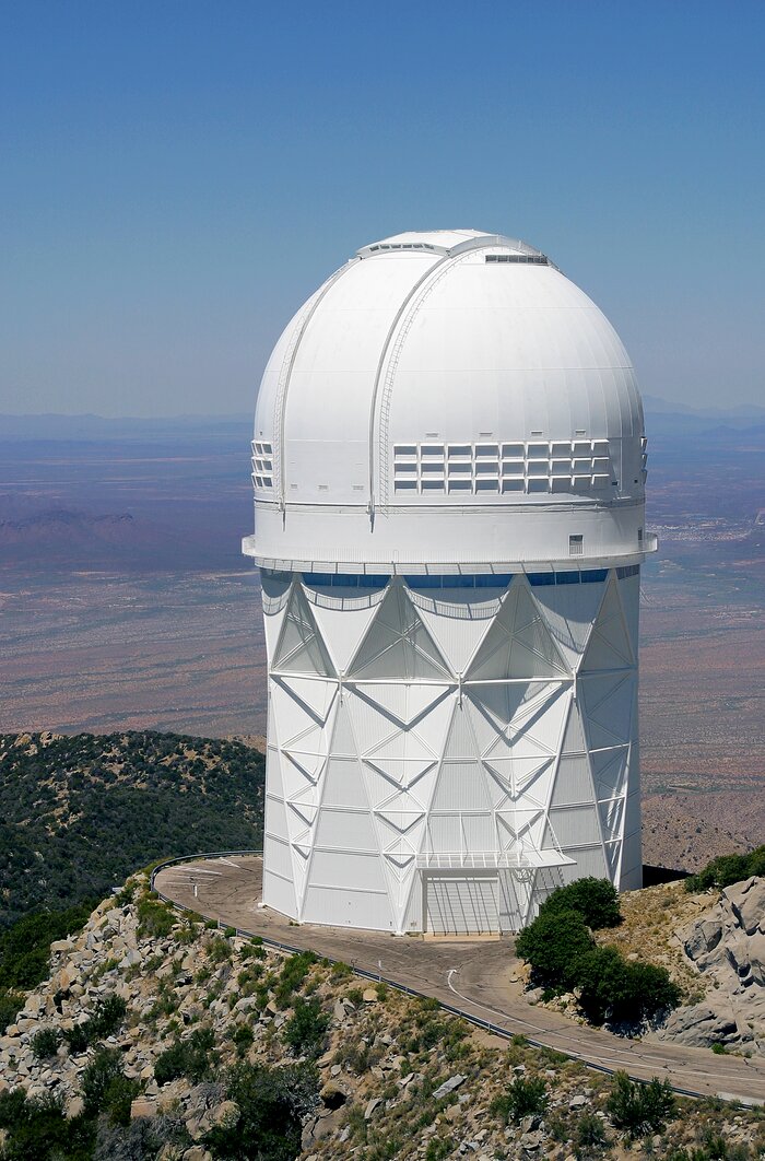 Aerial photography of Kitt Peak National Observatory, 13 June 2003