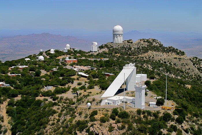 Aerial photography of Kitt Peak National Observatory, 13 June 2003