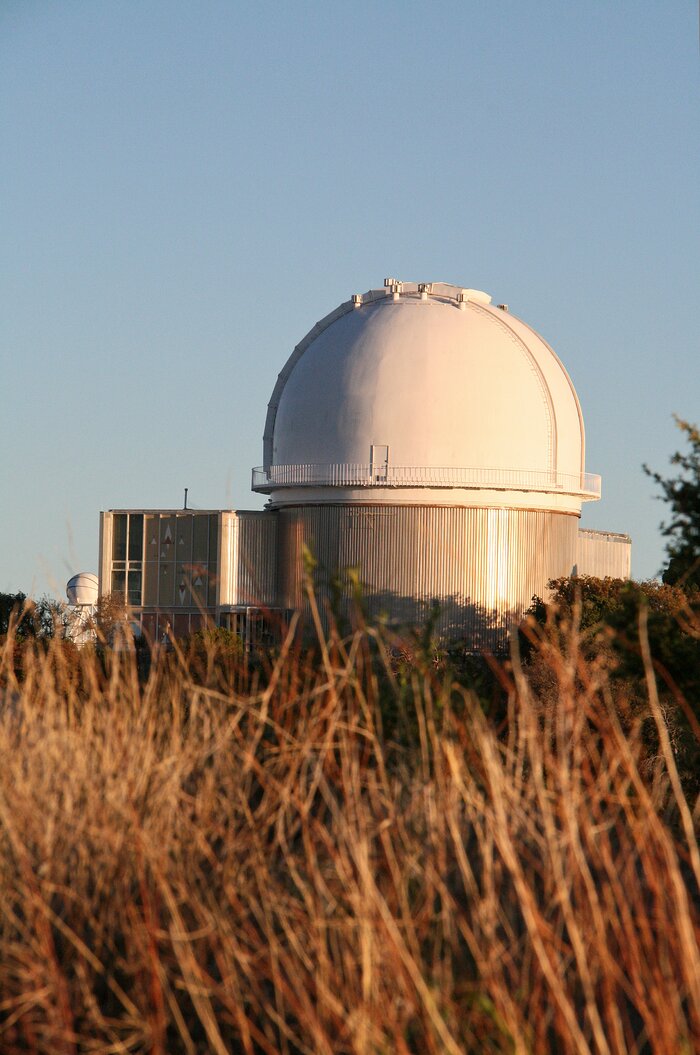 KPNO 2.1-meter telescope at sunset