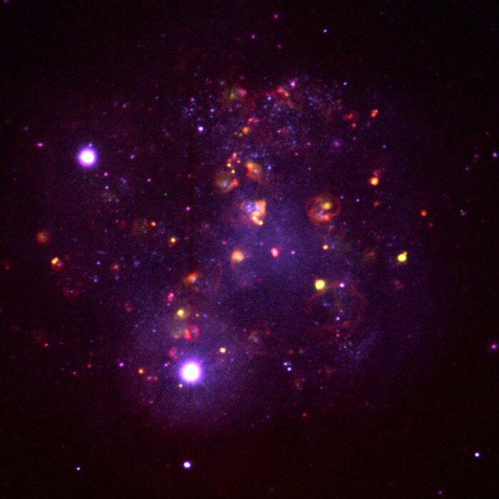 The Irregular Spiral IC4182