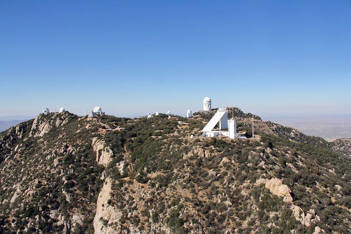 Aerial view of Kitt Peak National Observatory, 29 October 2012