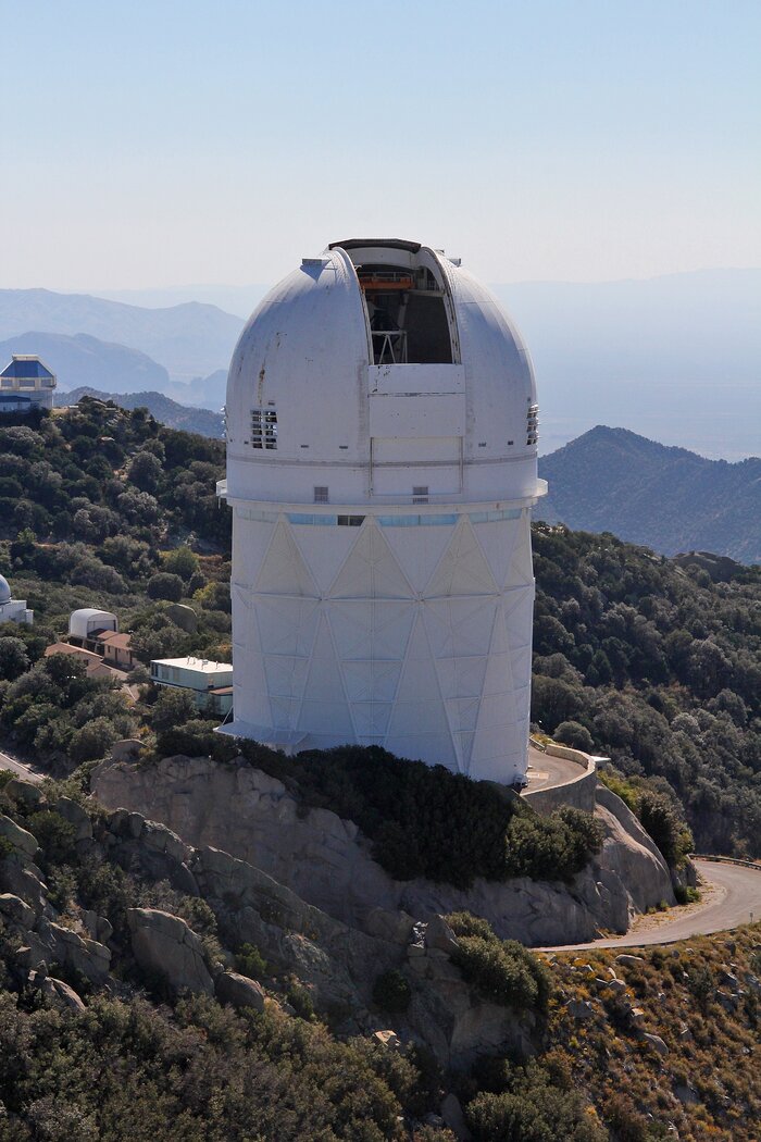 Aerial view of Kitt Peak National Observatory, 29 October 2012