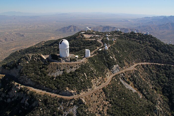 Aerial view of Kitt Peak National Observatory, 29 October 2012