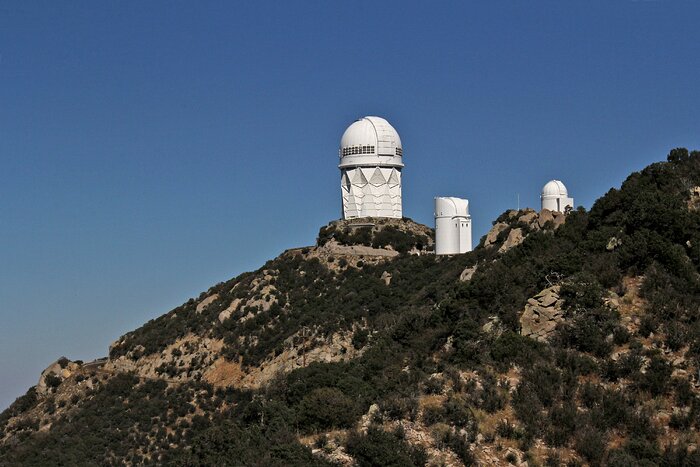 Aerial view of Kitt Peak National Observatory, 29 October 2012