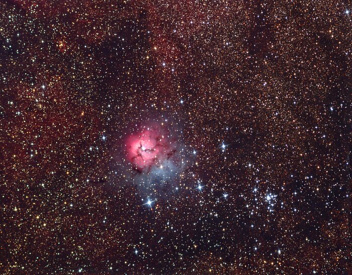 M20: The Trifid Nebula Wide