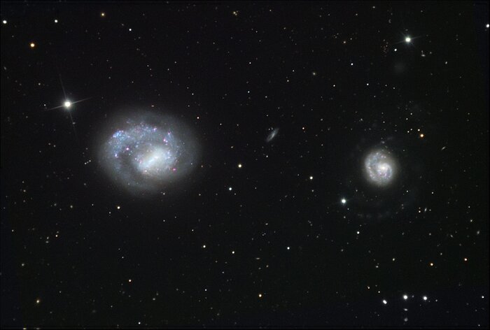 NGC 4618 and NGC 4625