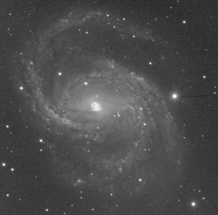 Spiral galaxy NGC 6951