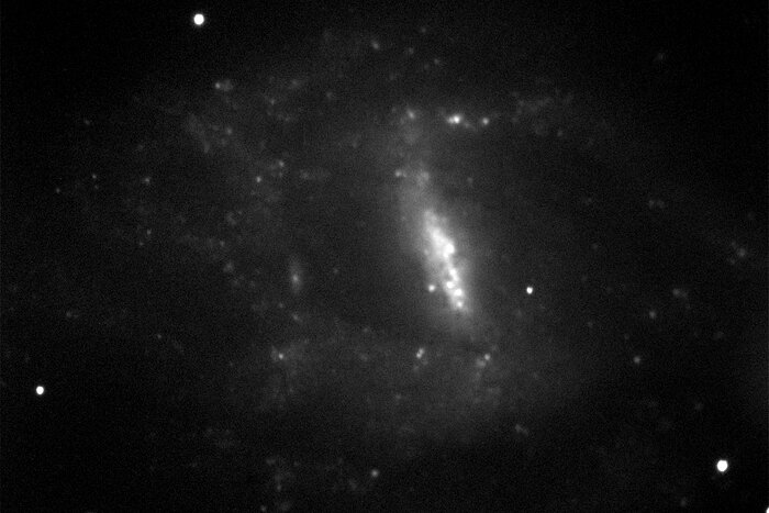 Barred spiral galaxy NGC 7741