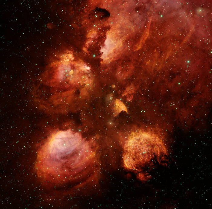 NGC 6334, The Cat’s Paw Nebula