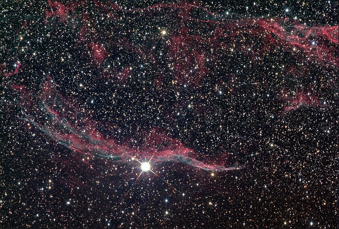 NGC 6992: Veil Nebula Wide-field